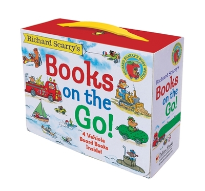 Richard Scarry's Books on the Go: 4 Board Books - Scarry, Richard