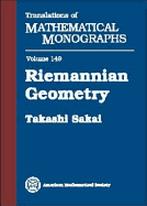 Riemannian Geometry (Translations of Mathermatical Monographs) Pub American Math Soc.