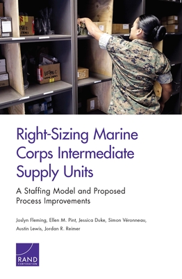 Right-Sizing Marine Corps Intermediate Supply Units: A Staffing Model and Proposed Process Improvements - Fleming, Joslyn, and Pint, Ellen M, and Duke, Jessica