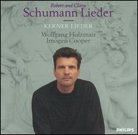 Robert and Clara Schumann Lieder - Imogen Cooper (piano); Wolfgang Holzmair (baritone)