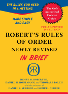 Robert's Rules of Order in Brief: Updated to Accord with the Eleventh Edition of the Complete Manual