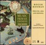 Roger Rooman: Prelude, Aria and Sinfonia