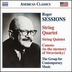 Roger Sessions: String Quartet