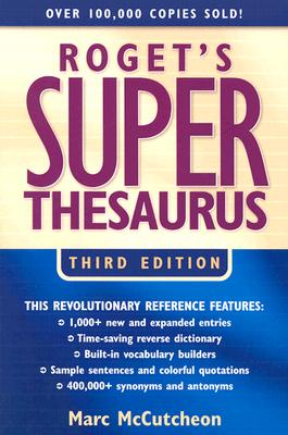 Roget's Super Thesaurus - McCutcheon, Marc