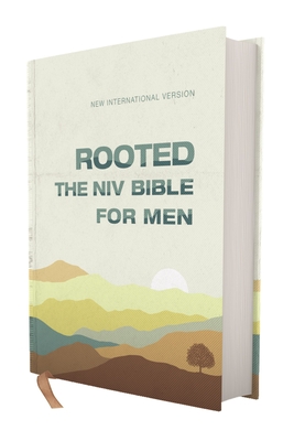 Rooted: The NIV Bible for Men, Hardcover, Cream, Comfort Print - Livingstone Corporation (Editor), and Zondervan