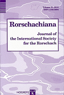 Rorschachiana: Journal of the International Society for the Rorschach