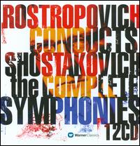 Rostropovich conducts Shostakovich: The Complete Symphonies - Galina Vishnevskaya (soprano); Mark Reshetin (bass); Nicola Ghiuselev (bass); London Voices (choir, chorus);...