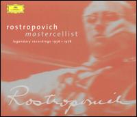 Rostropovich, Master Cellist - Alexander Dedyuhkin (piano); Mstislav Rostropovich (cello)