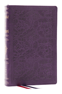 RSV Personal Size Bible with Cross References, Purple Leathersoft, (Sovereign Collection)