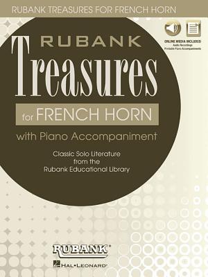 Rubank Treasures for French Horn: Book with Online Audio (Stream or Download) - Voxman, Himie (Editor)