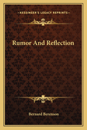 Rumor And Reflection