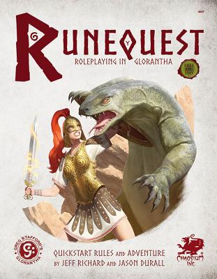 Runequest: Roleplaying in Glorantha Quick Start - Durall, Jason
