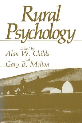 Rural Psychology - Childs, Alan W (Editor)