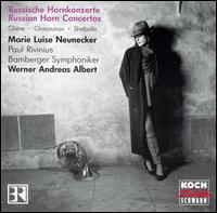 Russian Horn Concertos - Marie-Luise Neunecker (horn); Paul Rivinius (piano); Bamberger Symphoniker; Werner Andreas Albert (conductor)