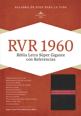 Rvr 1960 Biblia Letra Super Gigante, Negro Piel Fabricada Edicion Con Indice y Cierre - B&h Espaol Editorial (Editor)