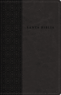 Rvr60 Santa Biblia, Letra Grande, Tamao Compacto, Leathersoft, Negro, Edicin Letra Roja, Con ndice Y Cierre