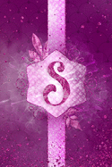 S: Ballerina Princess Letter S Monogram Lined Journal
