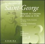 Saint-George: Complete Violin Concertos, CD 3 - Miroslav Vilimec (candenza); Miroslav Vilimec (violin); Pilsen Philharmonic Orchestra