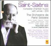 Saint-Sans: Complete Chamber Music with Winds - Alexandre Gattet (oboe); Andr Cazalet (french horn); Guillaume Cottet-Dumoulin (trombone); Laurent Wagschal (piano);...