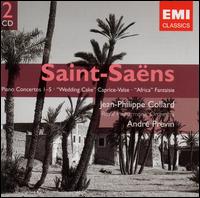 Saint-Sans: Piano Concertos 1-5; Wedding Cake Caprice-Valse - Jean-Philippe Collard (piano); Royal Philharmonic Orchestra; Andr Previn (conductor)