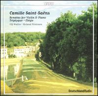 Saint-Sans: Sonata for Violin & Piano; Triptyque; Elgie - Roland Pntinen (piano); Ulf Wallin (violin)