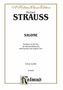 Salome: German, English Language Edition, Comb Bound Vocal Score