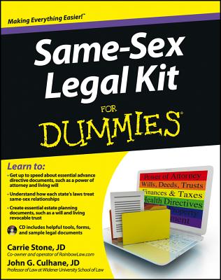 Same-Sex Legal Kit for Dummies - Stone, Carrie, and Culhane, John G