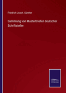 Sammlung von Musterbriefen deutscher Schriftsteller