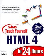 Sams Teach Yourself HTML 4 in 24 Hours - Oliver, Dick