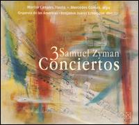 Samuel Zyman: 3 Conciertos - Marisa Canales (flute); Mercedes Gmez (harp); Orquesta de Las Amricas; Benjamn Jurez Echenique (conductor)