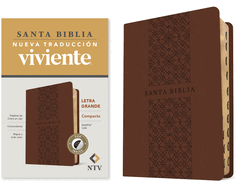 Santa Biblia Ntv, Edicin Compacta, Letra Grande (Sentipiel, Caf, ndice, Letra Roja)