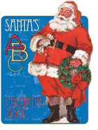 Santa's ABC Coloring Book