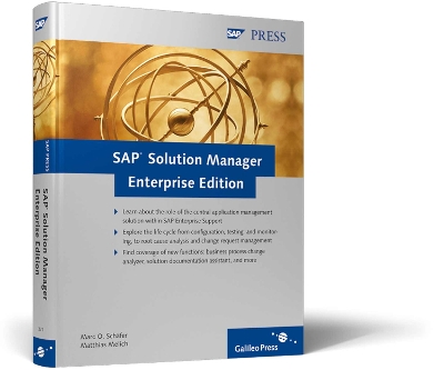 SAP Solution Manager Enterprise Edition - Schfer, Marc O., and Melich, Matthias