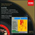 Satie: Gymnopedies; Gnossiennes; Nocturnes; La Belle excentrique; Trois Morceaux en forme de poire - Aldo Ciccolini (piano); Gabriel Tacchino (piano)