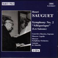 Sauguet: Symphony No. 2 "Allegorique" - Genevieve Ruscica (soprano); Moscow Capella; Moscow State Symphony Orchestra; Antonio de Almeida (conductor)