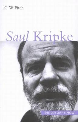 Saul Kripke: Volume 3 - Fitch, G W