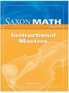 Saxon Math Course 3: Instructional Masters