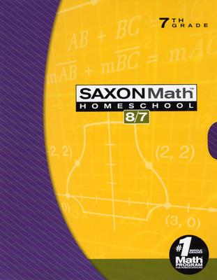 Saxon Math Homeschool 7th Grade By Saxon Publishers - Alibris