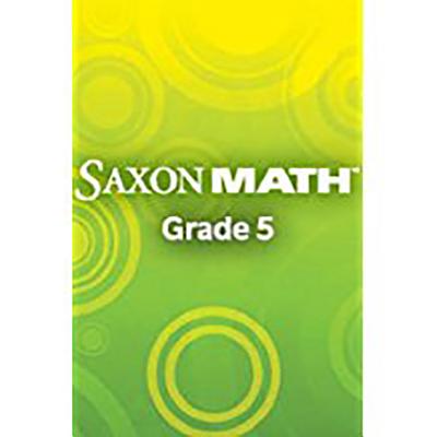 Saxon Math Intermediate 5: Instructional Presentation CD by Saxpub ...