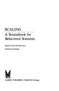 Scaling: A Sourcebook for Behavioral Scientists