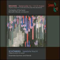 Schönberg: Verklärte Nacht; Brahms: Serenade No. 1 - Diane Pascal (violin); Ensemble Epomeo; Matthew Sharp (cello); Tom Hankey (viola); Orchestra of the Swan;...