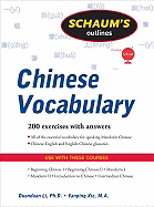 Schaum's Outlines Chinese Vocabulary