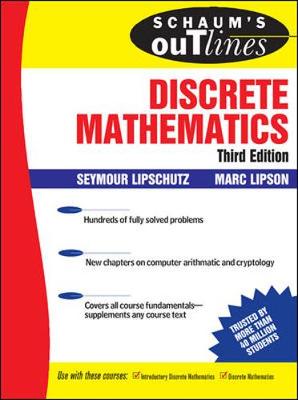 Schaum's Outlines of Discrete Mathematics - Lipschutz, Seymour, Ph.D., and Lipson, Marc