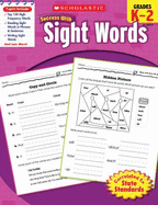 Scholastic Success with Sight Words Workbook