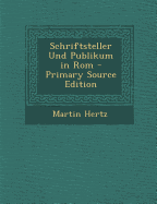 Schriftsteller Und Publikum in ROM