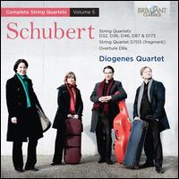 Schubert: Complete String Quartets, Vol. 5 - Diogenes Quartett