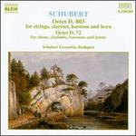 Schubert: Octet D. 803; Octet D. 72