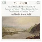 Schubert: Piano Works for Four Hands, Vol. 3