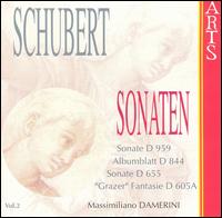 Schubert: Sonaten, Vol. 2 - Massimiliano Damerini (piano)