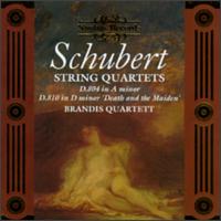 Schubert: String Quartets in A Minor & D Minor - Brandis Quartet; Peter Brem (violin); Thomas Brandis (violin); Wilfred Strehle (viola); Wolfgang Boettcher (cello)